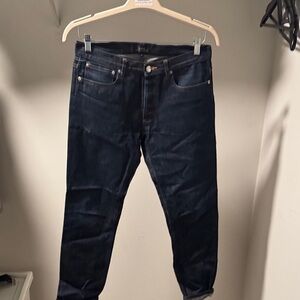 A.P.C. Men's Deep Indigo Slim Jeans